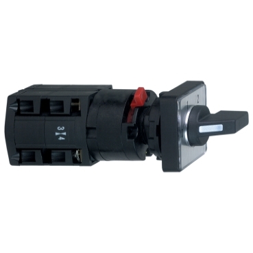 Schneider Signaling Harmony K1, K2_ cam stepping switch - 2-pole - 45° - 10 A - for Ø 16 or 22 mm_ [K10F013QCH]