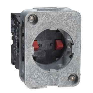 Schneider Signaling Harmony XAC_ spring return contact block - 2 NC - front mounting, 30 or 40 mm centres_ [XACS414]