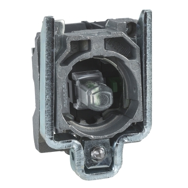 Schneider Signaling Harmony XB4_ green light block with body/fixing collar with integral LED 24V 2NO_ [ZB4BW0B33]