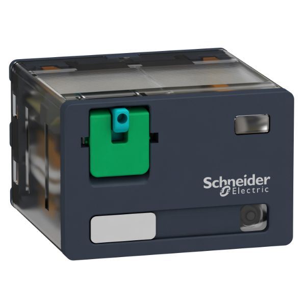 Schneider Signaling Zelio Relay_ power plug-in relay - Zelio RPM - 4 C/O - 110 V DC - 15 A - with LED_ [RPM42FD]