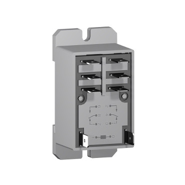 Schneider Signaling Zelio Relay_ interface plug-in relay - Zelio RSB - 2 C/O - 120 V AC - 8 A - with socket_ [RSB2A080F7S]