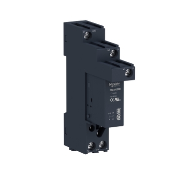Schneider Signaling Zelio Relay_ interface plug-in relay - Zelio RSB - 1 C/O - 24 V DC - 12 A - with socket_ [RSB1A120BDS]