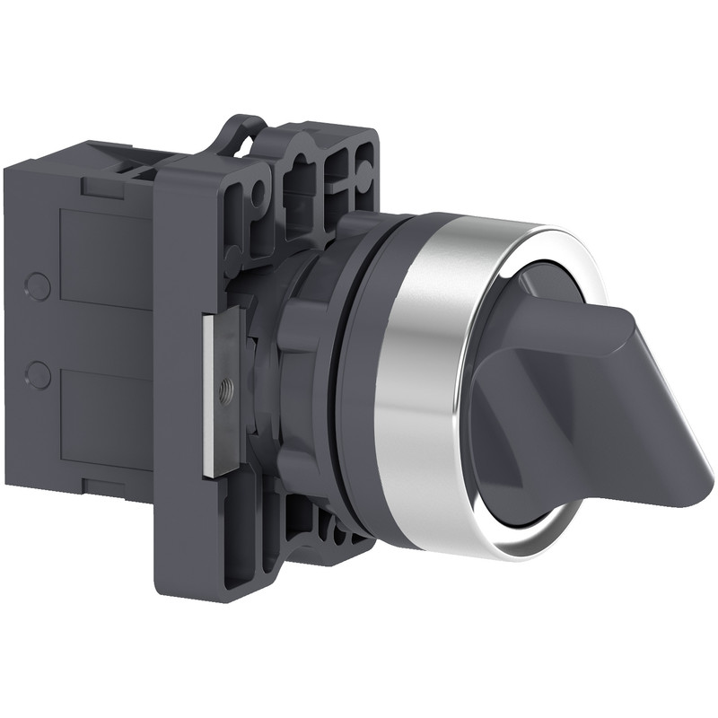 Schneider Signaling Harmony XA2E_ selector switch - Ø22 - standard handle - 2 positions - 1NO_ [XA2ED21]