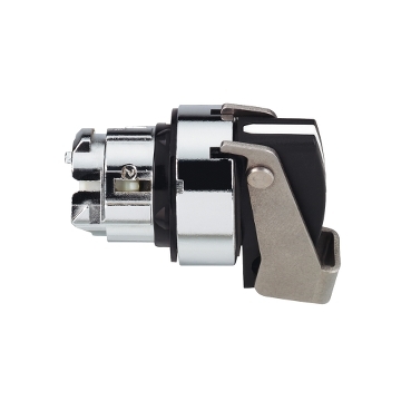 Schneider Signaling Harmony XB4_ black selector switch head Ø22 3-position spring return_ [ZB4BJ593]