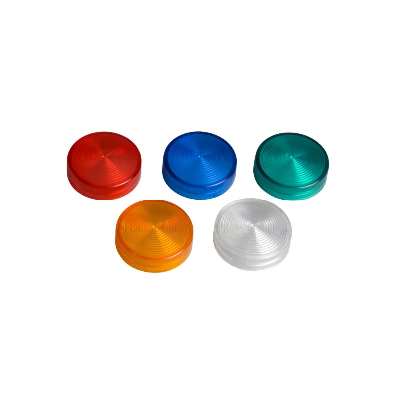 Schneider Signaling Harmony XB4_ pilot light head Ø22 with 5-colour plain lens for integral LED_ [ZB4BV003]