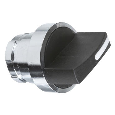 Schneider Signaling Harmony K1, K2_ operating head with bezel Ø 28.5 mm, metal - black standard handle_ [KAXZ1M12]