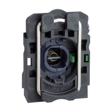 Schneider Signaling Harmony XB5_ light block with body/fixing collar for BA9s bulb 250V 1NO_ [ZB5AW061]