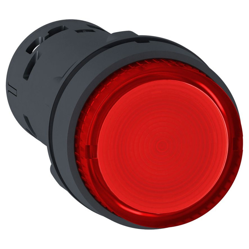 Schneider Signaling Harmony XB7_ Illuminated push button, Harmony XB7, ILLUM. P.B, LED, Latch -1 NO, Red, 230 V_ [XB7NJ04M1]