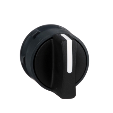 Schneider Signaling Harmony XB5_ black selector switch head Ø22 2-position stay put_ [ZB5AD2]