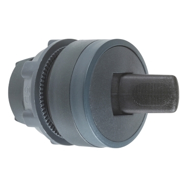 Schneider Signaling Harmony XB5_ black selector switch head Ø22 2-position stay put_ [ZB5AD28]