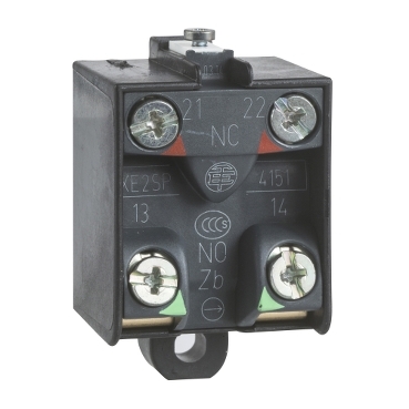 Schneider Signaling Preventa XPE_ snap action contact block for 2 step foot switch - 1 NC + 1 NO_ [XE2SP4151B]
