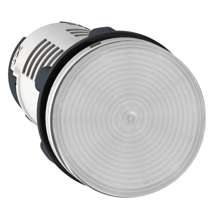 Schneider Signaling Harmony XB7_ Monolithic pilot light, plastic, clear, Ø22, integral LED, 230…240 V AC_ [XB7EV07MP]