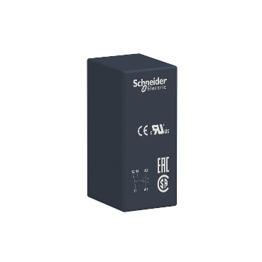 Schneider Signaling Zelio Relay_ Harmony, Interface plug-in relay, 12 A, 1 CO, 24 V AC_ [RSB1A120B7]