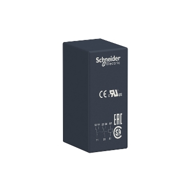 Schneider Signaling Zelio Relay_ Harmony, Interface plug-in relay, 8 A, 2 CO, 230 V AC_ [RSB2A080P7]