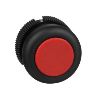 Schneider Signaling Harmony XAC_ Harmony XAC, Push button head, plastic, red, booted, spring return_ [XACA9414]