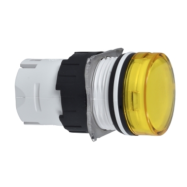 Schneider Signaling Harmony XB6_ yellow pilot light head Ø16 for integral LED_ [ZB6AV5]