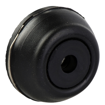 Schneider Signaling Harmony XAC_ Harmony XAC, Push button head, plastic, black, booted, operating travel 16 mm, -25…+ 70 °C_ [XACB9212]