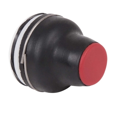 Schneider Signaling Harmony XAC_ booted head for pushbutton XAC-B - red - 4 mm, -25..+70 °C_ [XACB9114]