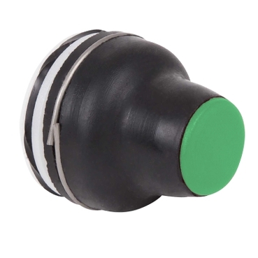 Schneider Signaling Harmony XAC_ booted head for pushbutton XAC-B - green - 4 mm, -25..+70 °C_ [XACB9113]