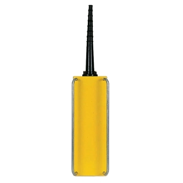 Schneider Signaling Harmony XAC_ Harmony XAC, Empty pendant control station, plastic, yellow, undrilled_ [XACF0051]