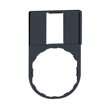 Schneider Signaling Harmony XB4_ legend holder 30 x 50 mm with legend 18 x 27 mm unmarked_ [ZBZ33]