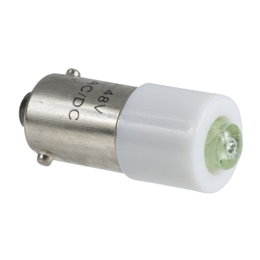Schneider Signaling Harmony XB4_ LED bulb with BA9s base - white - 24 V AC/DC_ [DL1CJ0241]