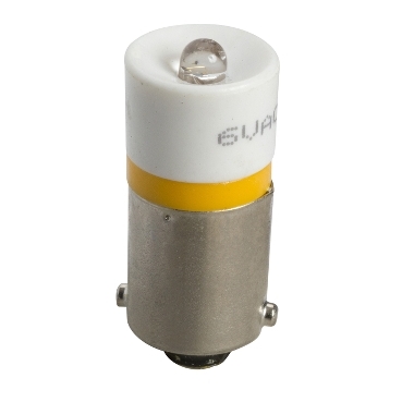 Schneider Signaling Harmony XB4_ LED bulb with BA9s base - orange - 24 V AC/DC_ [DL1CJ0245]