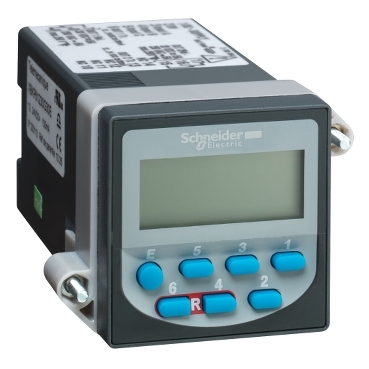 Schneider Signaling Zelio Count_ predetermining multi-function counter - LCD 6 digit display - 230 V AC_ [XBKP61230G32E]