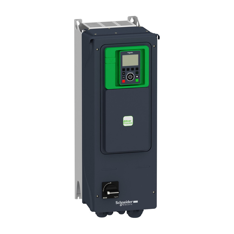 Schneider VFD Altivar Process ATV600_ variable speed drive ATV650 - 7.5kW/10HP - 380...480V - IP55 - disconnect switch_ [ATV650U75N4E]