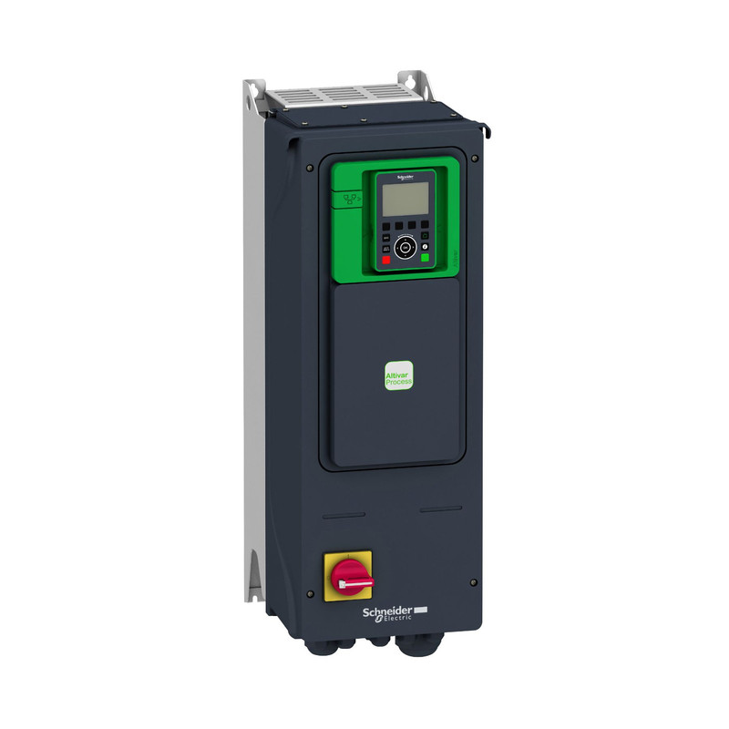 Schneider VFD Altivar Process ATV900_ variable speed drive - ATV950 - 2,2kW - 400/480V- w braking unit/switch - IP55_ [ATV950U22N4E]