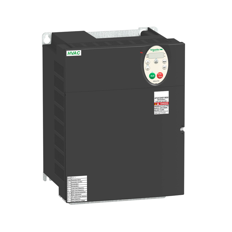 Schneider VFD Altivar 212_ variable speed drive ATV212 - 15kW - 20hp - 240V - 3 ph - wo EMC - IP21_ [ATV212HD15M3X]