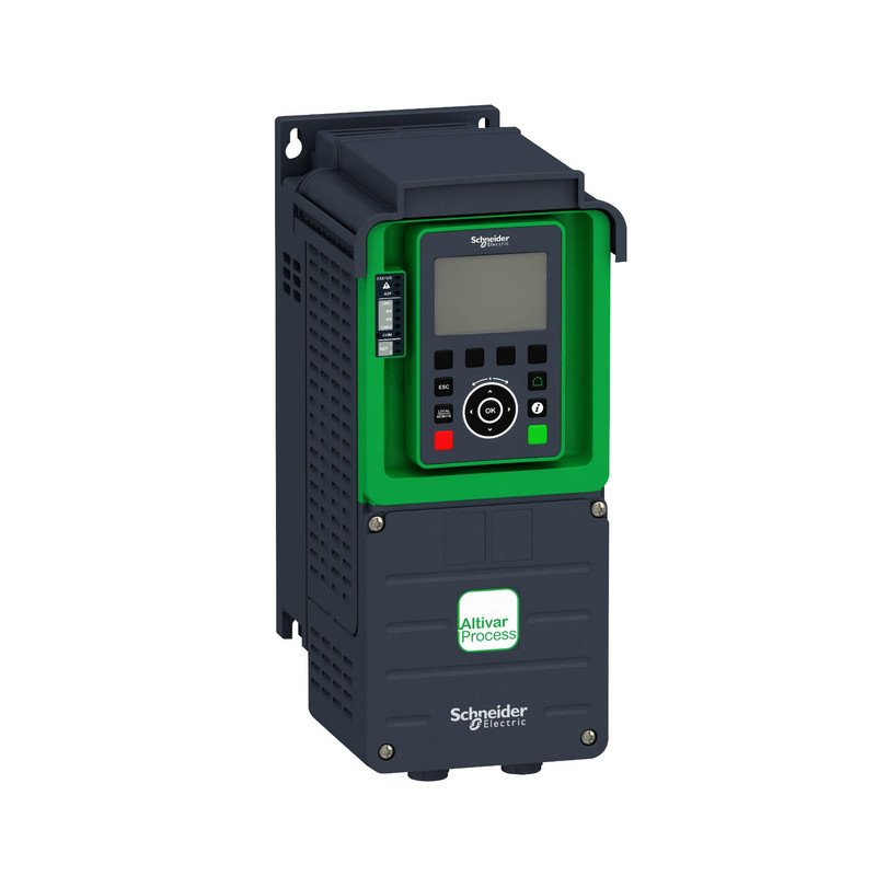 Schneider VFD Altivar Process ATV900_ variable speed drive - ATV930 - 4kW - 200/240V- with braking unit - IP21_ [ATV930U40M3]