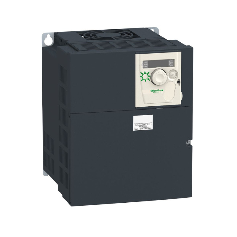 Schneider VFD Altivar 312_ variable speed drive ATV312 - 7.5kW - 18kVA - 269W - 380..500 V- 3-phase supply_ [ATV312HU75N4412]