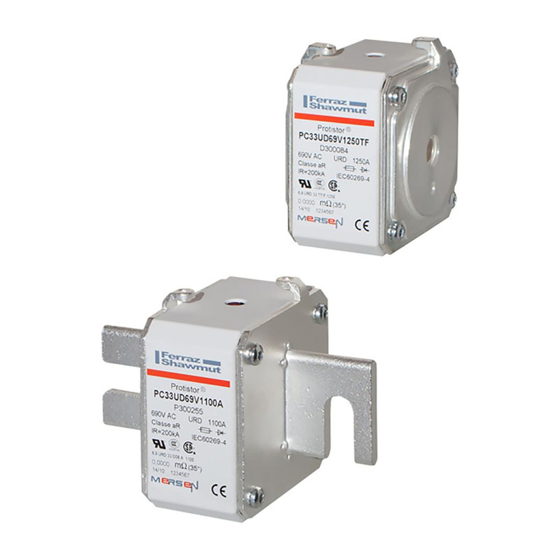 Schneider Soft Starter Altistart 48_ Fuse-link blades square 33 aR 690 V AC_ [DF4331000]