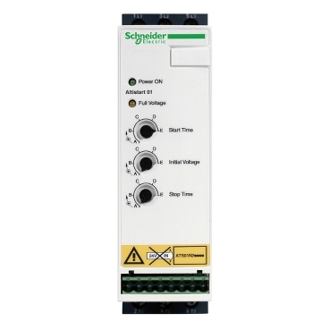 Schneider Soft Starter Altistart 01_ soft Starter for asynchronous motor - ATS01 - 32 A - 460..480 V_ [ATS01N232RT]