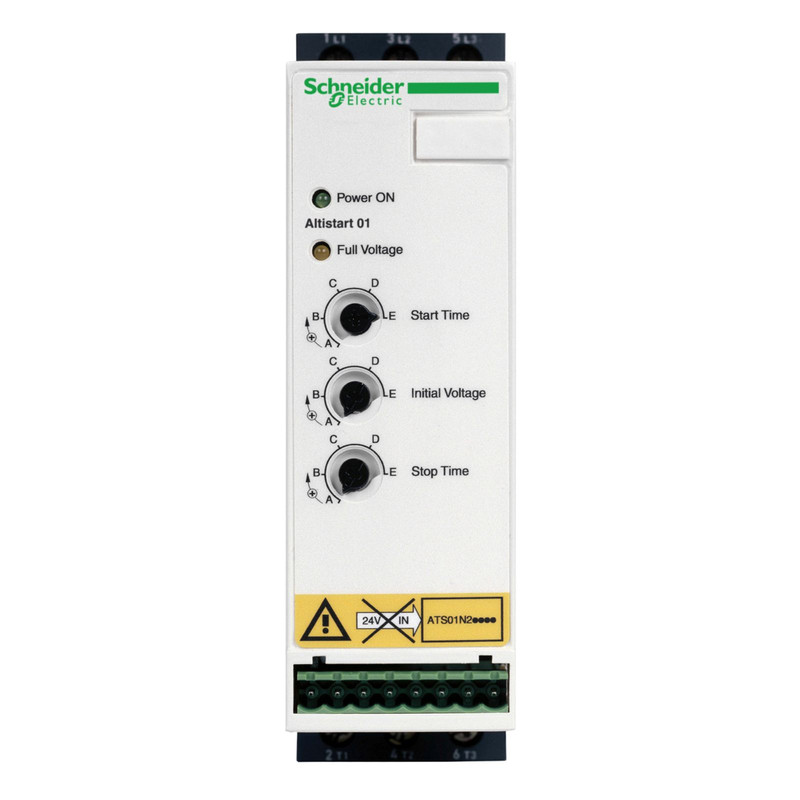 Schneider Soft Starter Altistart 01_ soft Starter for asynchronous motor - ATS01 - 32 A - 200..240V - 7.5 KW_ [ATS01N232LU]