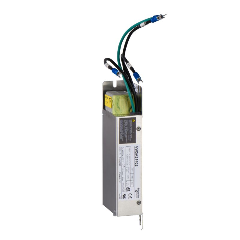 Schneider VFD Altivar 31_ additionnal EMC filter S1 S2 M3 - 3-phase supply - 7 A_ [VW3A31402]