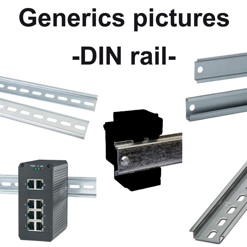 Schneider VFD Altivar 31_ plate for mounting on symmetrical DIN rail_ [VW3A31852]