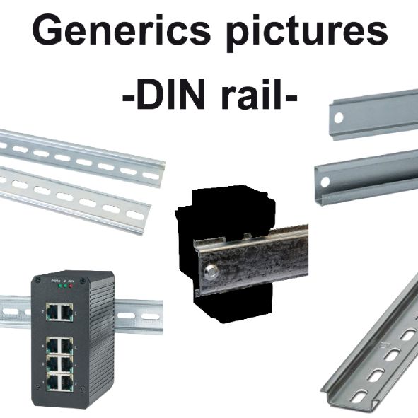 Schneider Soft Starter Altivar 11_ plate for mounting on symmetrical DIN rail - for variable speed drive_ [VW3A11851]