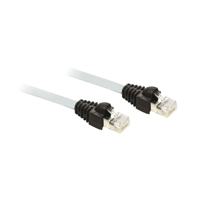 Schneider Soft Starter Altistart 48_ cable for Profibus DP gateway - 2 male connectors RJ45 - 1 m_ [VW3P07306R10]