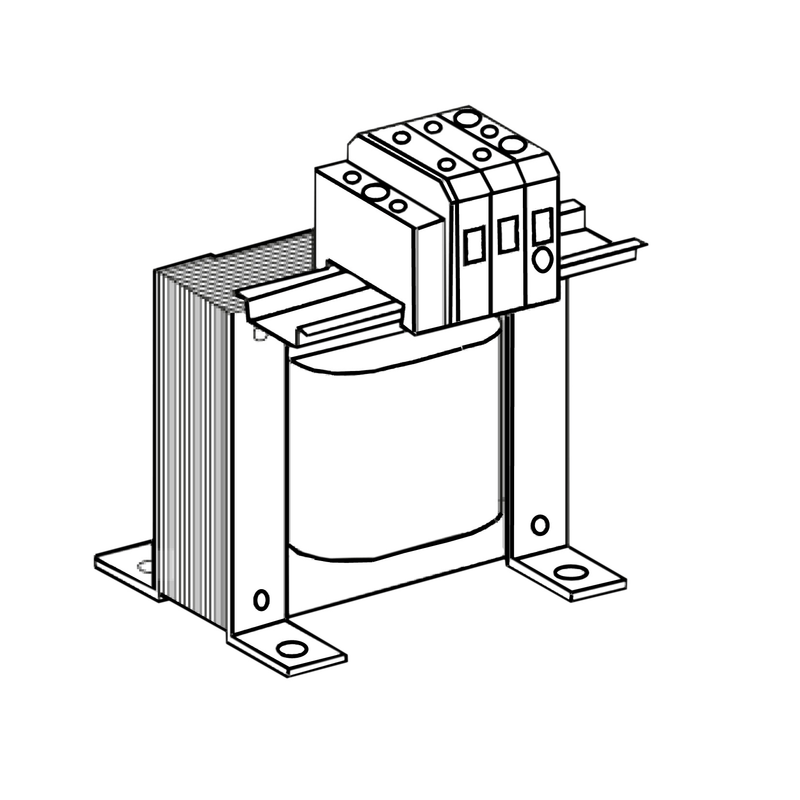 Schneider VFD Altivar 71_ line choke - 1 mH - 45 A - 1 phase - 50 W - for variable speed drive_ [VW3A58502]