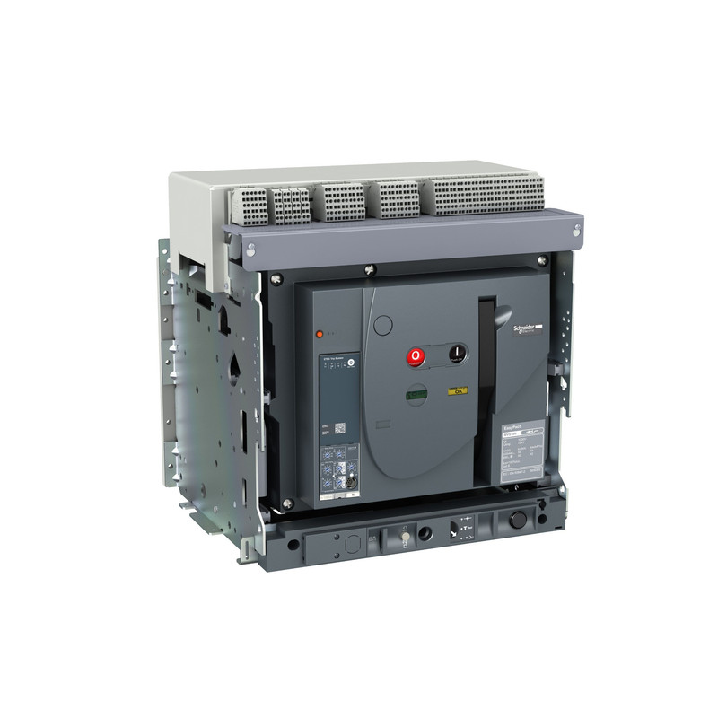Schneider Breaker EasyPact MVS_ Circuit breaker, EasyPact MVS, 1250A, 65KA, 3 Poles, MDO, ETA6G_ [MVS12H3MW6A]