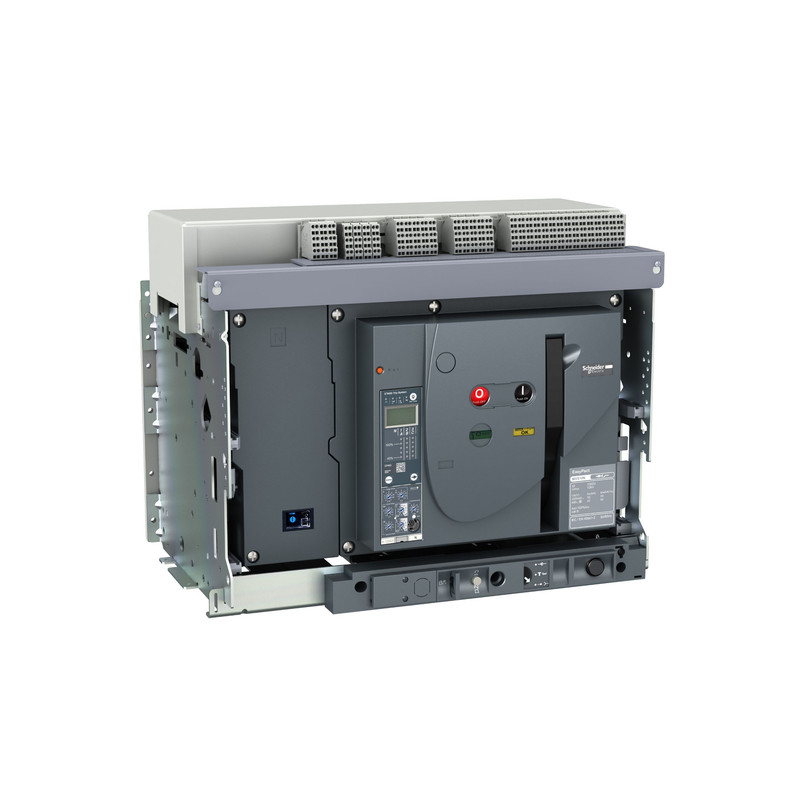 Schneider Breaker EasyPact MVS_ Circuit breaker, EasyPact MVS, 2500A, 65KA, 4 Poles, MDO, ETA6G_ [MVS25H4MW6A]