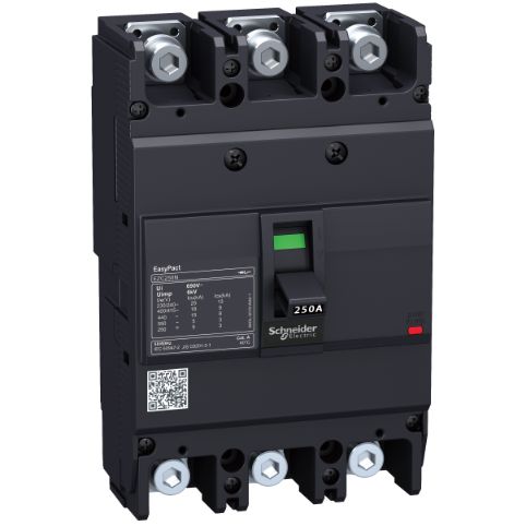 Schneider Breaker EasyPact EZC_ circuit Breaker Easypact EZC250H - TMD - 160 A - 3 poles 3d_ [EZC250H3160]