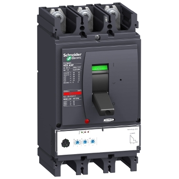 Schneider Breaker Compact NSX_ circuit Breaker Compact NSX400F - Micrologic 2.3 - 400 A - 3 poles 3d_ [LV432676]