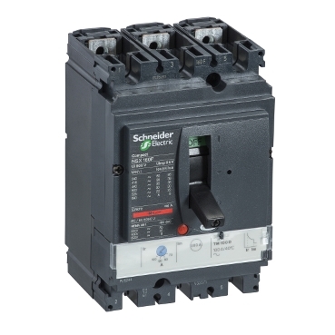 Schneider Breaker Compact NSX_ circuit Breaker Compact NSX160N - TMD - 125 A - 3 poles 3d_ [LV430841]