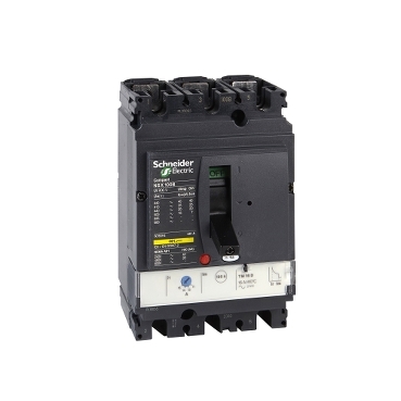 Schneider Breaker Compact NSX_ circuit Breaker Compact NSX100F - TMD - 63 A - 3 poles 3d_ [LV429632]