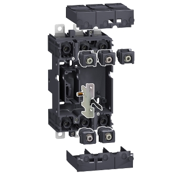 Schneider Breaker Compact NSX_ plug-in base kit - 3 poles - for NSX100..250_ [LV429289]