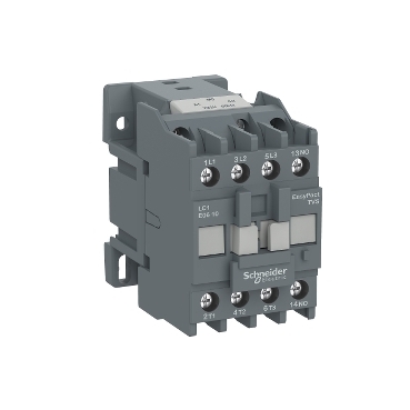 Schneider Breaker EasyPact TVS contactors_ EasyPact TVS contactor 3P(3 NO) - AC-3 - <= 440 V 9A - 220 V AC coil_ [LC1E0910M5]
