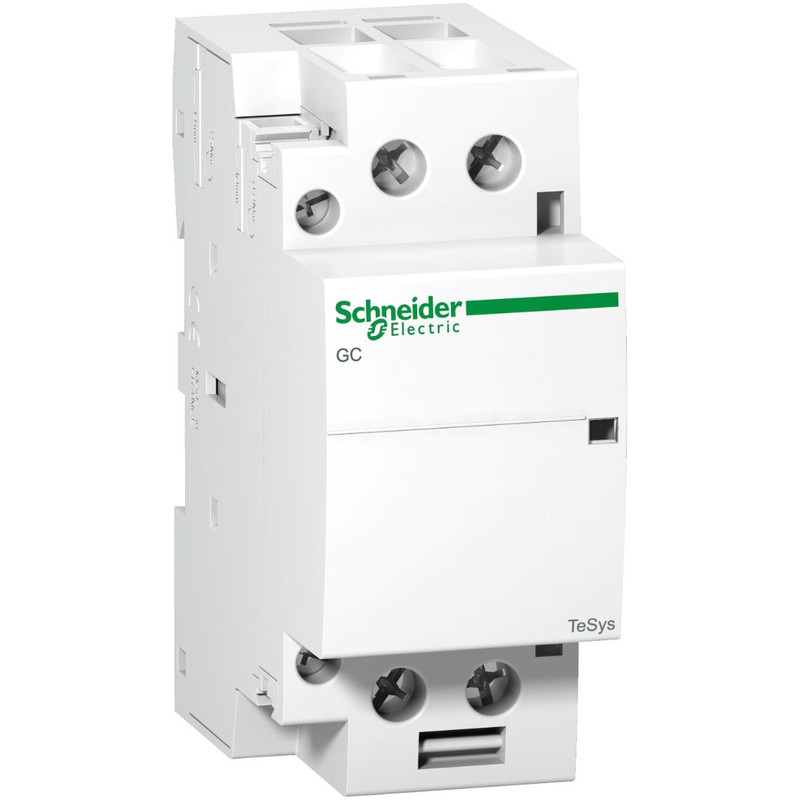 Schneider Breaker TeSys Deca contactors_ TeSys GC - modular contactor - 40 A - 2 NO - coil 220...240 V AC_ [GC4020M5]